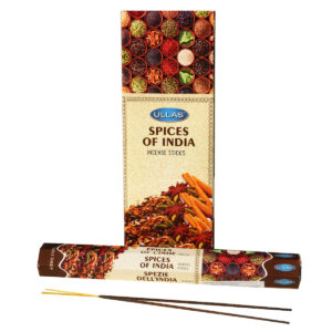 INCENSI  SPEZIE INDIANE (conf. 6 pacchetti esagonali x 20 sticks )