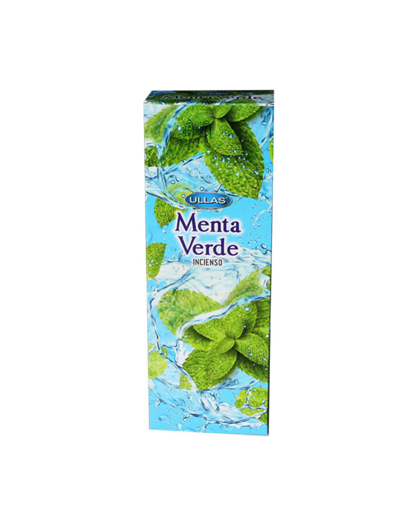 INCENSI  MENTA VERDE ( (6 p. esagonali x 20 sticks )