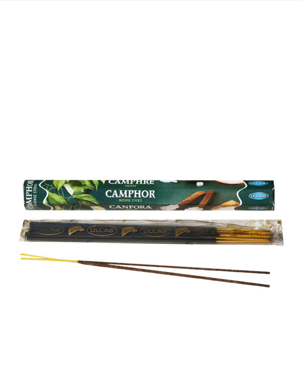 INCENSI  CANFORA ( marche assortite ) ( 1 pacchetto esagonale x 20 sticks )