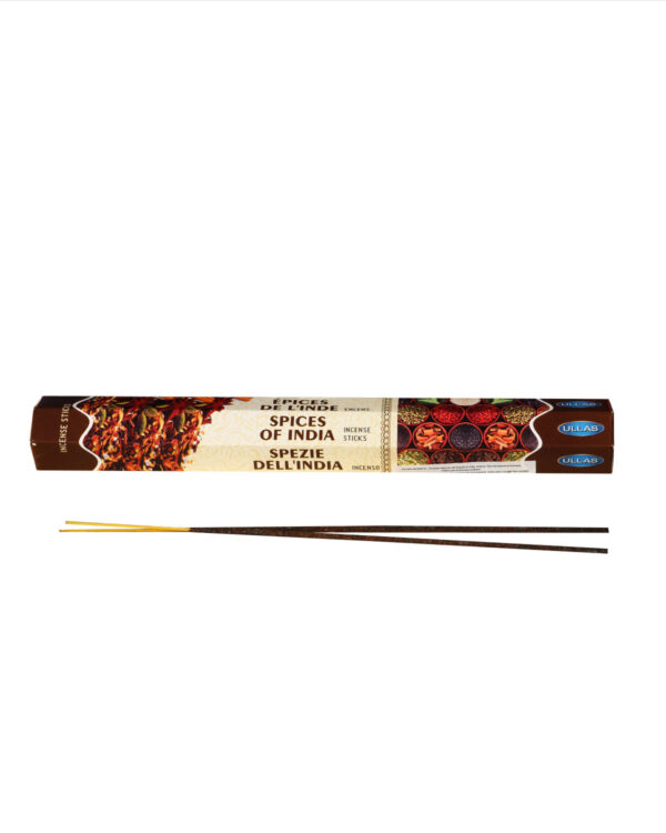 INCENSI SPEZIE INDIANE marche assortite ( 1 pacchetto esagonale x 20 sticks )