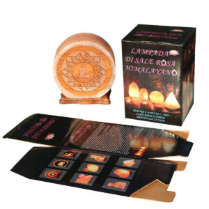SCATOLA REGALO PER LAMPADE DI SALE MEDIE