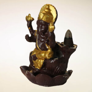FONTANELLA PER INCENSI IN CONO BACKFLOW GANESH