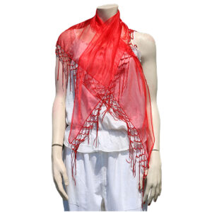 FOULARD TRIANGOLARI PER DANZA DEL VENTRE CON PERLINE