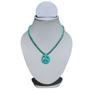 COLLANA IN OSSO CON SEGNO DELLA PACE