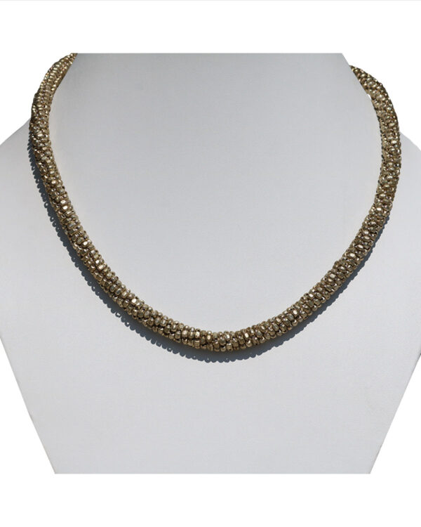 COLLANE GIROCOLLO TORCHON IN OTTONE BREIL