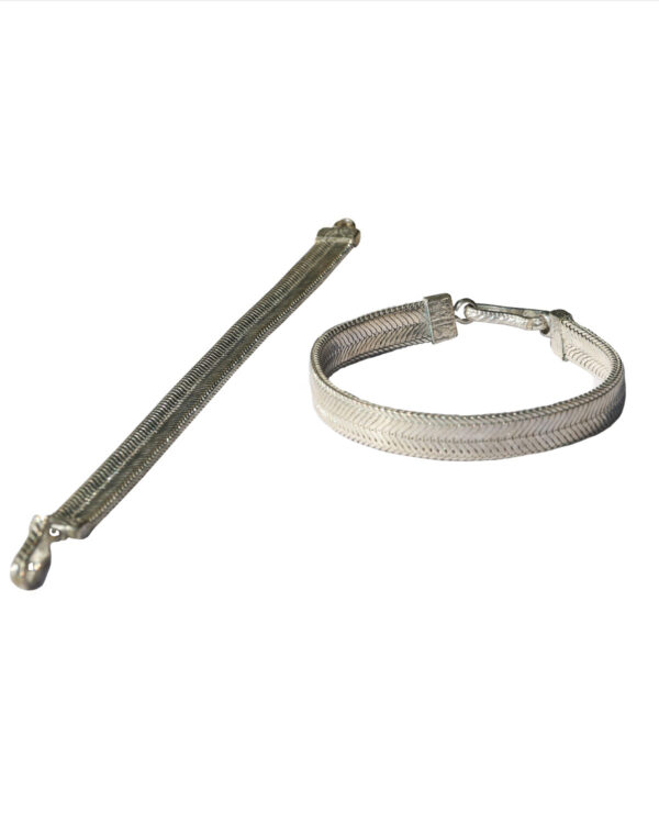 BRACCIALETTI  SNAKE PIATTI IN ARGENTONE