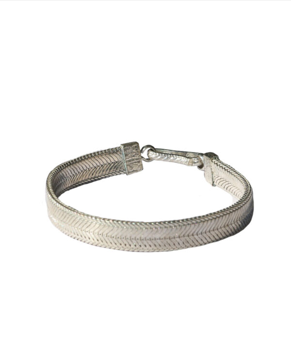 BRACCIALETTI  SNAKE PIATTI IN ARGENTONE