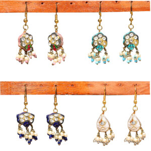 ORECCHINI  JHUMKA CLASSICI GOCCIA O FIORE