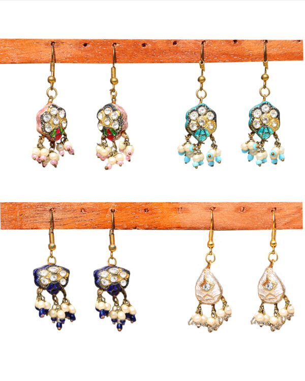 ORECCHINI  JHUMKA CLASSICI GOCCIA O FIORE