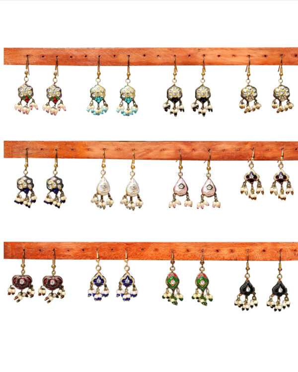 ORECCHINI  JHUMKA CLASSICI GOCCIA O FIORE