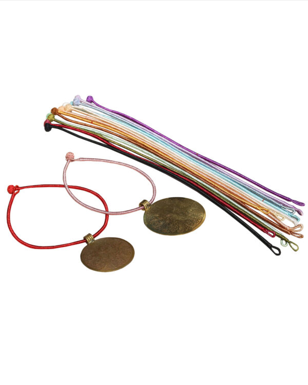 COLLARE RIGIDO CON CIONDOLO IN OTTONE INDIA
