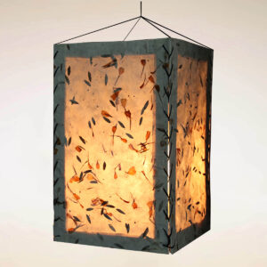 LAMPADARIO  IN CARTA DI RISO NATURALE