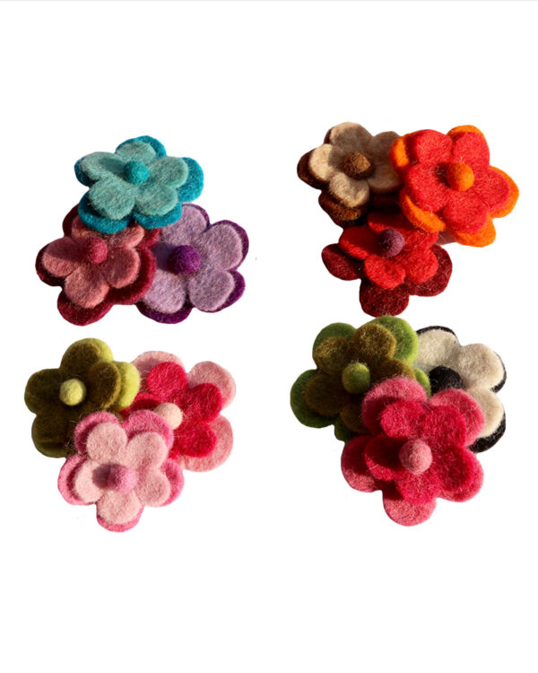 FIORI IN LANA COTTA MARGHERITA CM 6