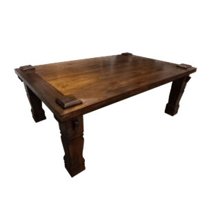 TAVOLINO BASSO IN LEGNO DI TEAK (CM 80 x 120)