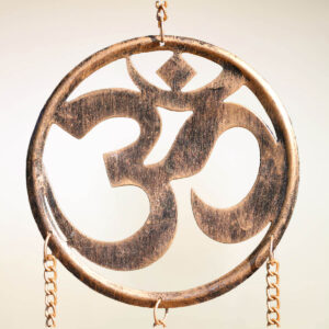 CAMPANA DEL VENTO IN RAME ANTICHIZZATO  OM