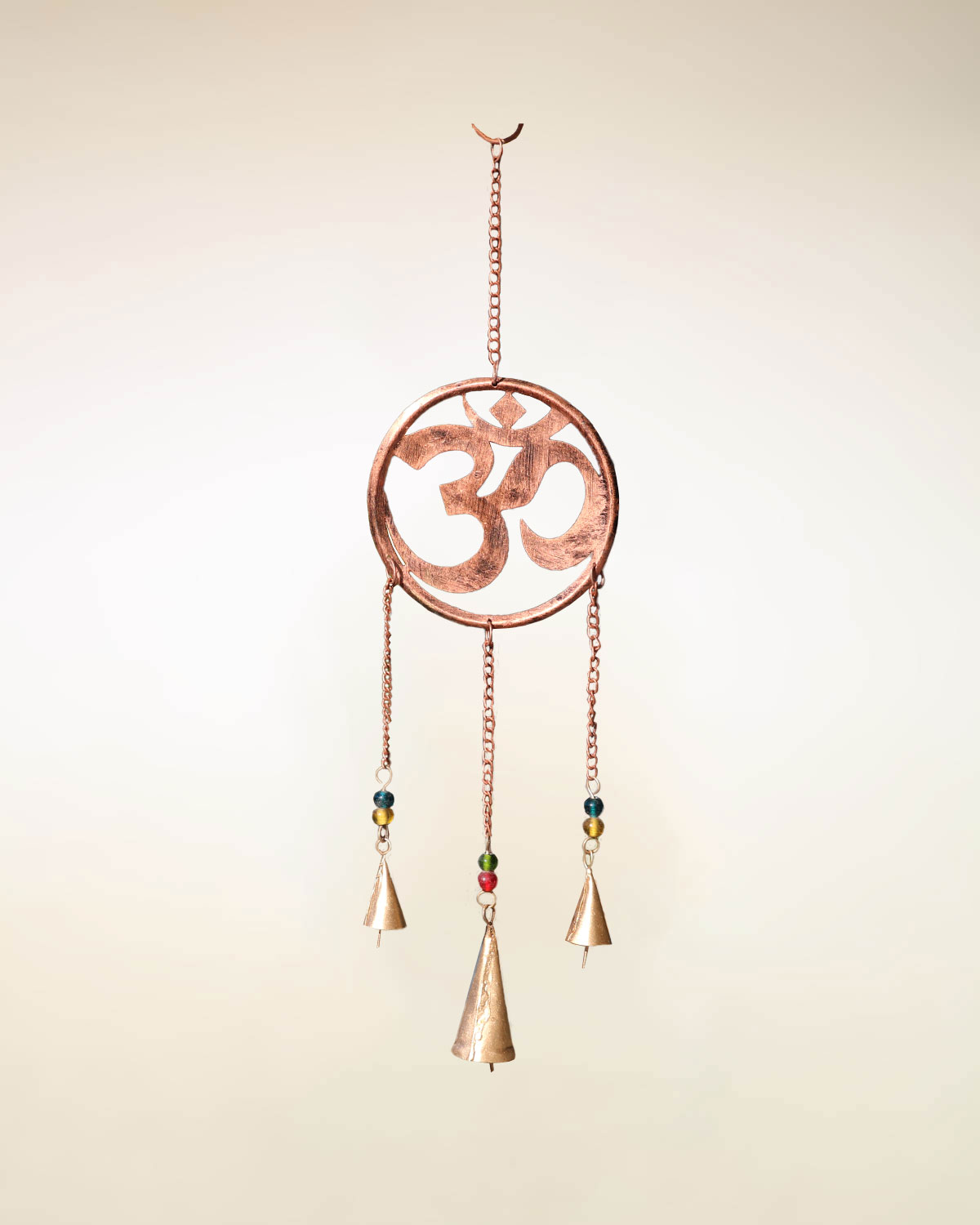 8504_2 CAMPANA DEL VENTO IN RAME ANTICHIZZATO OM