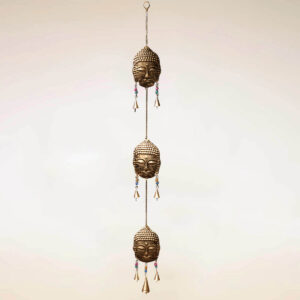 CAMPANA DEL VENTO IN RAME ANTICHIZZATO CASCATA DI BUDDHA
