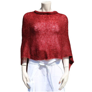 PONCHO IN LANA MELANGE