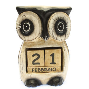 CALENDARIO PERENNE DECAPATO CIVETTA GIGANTE