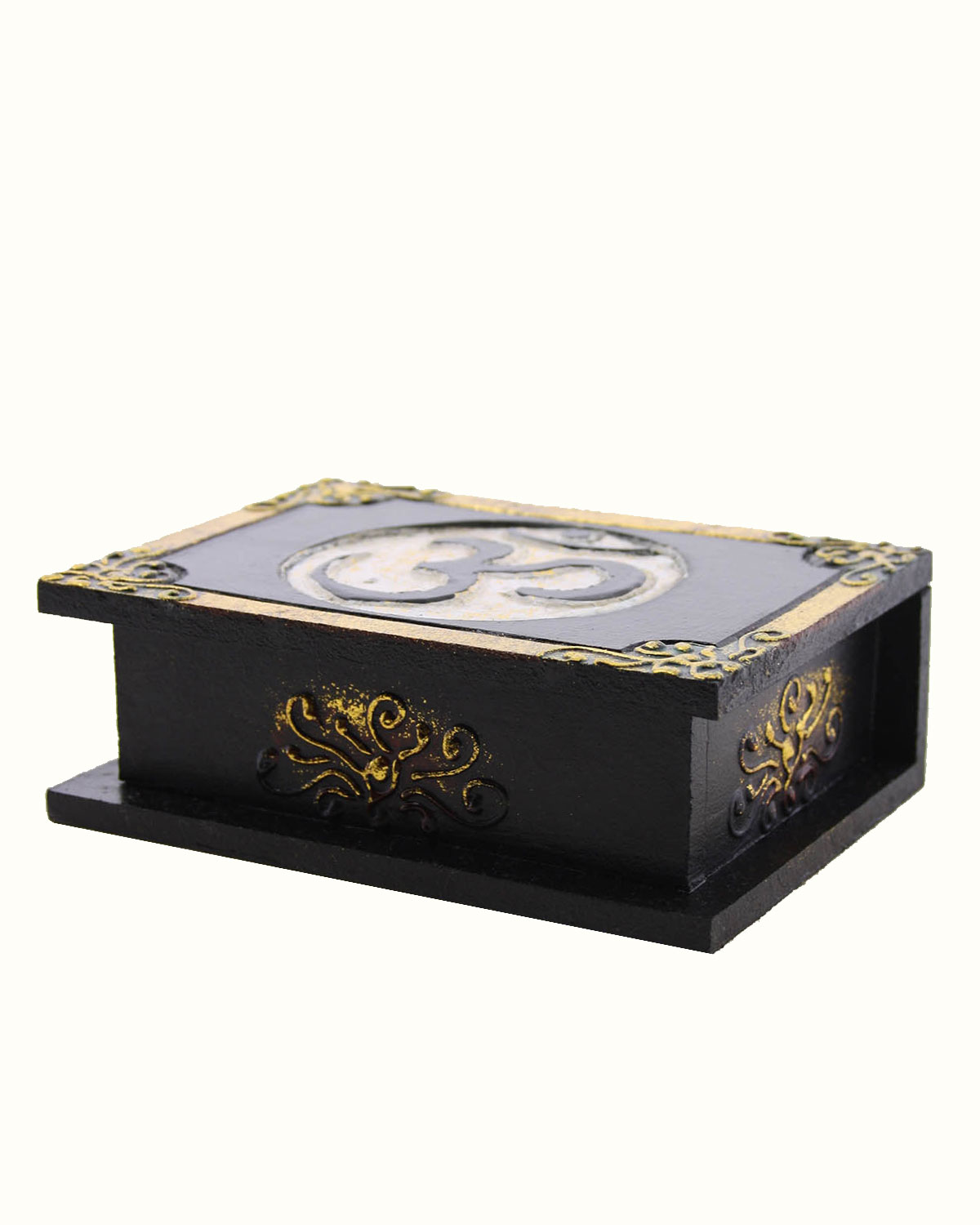 7839 SCATOLA COFANETTO CON OM BORDO DECORATO