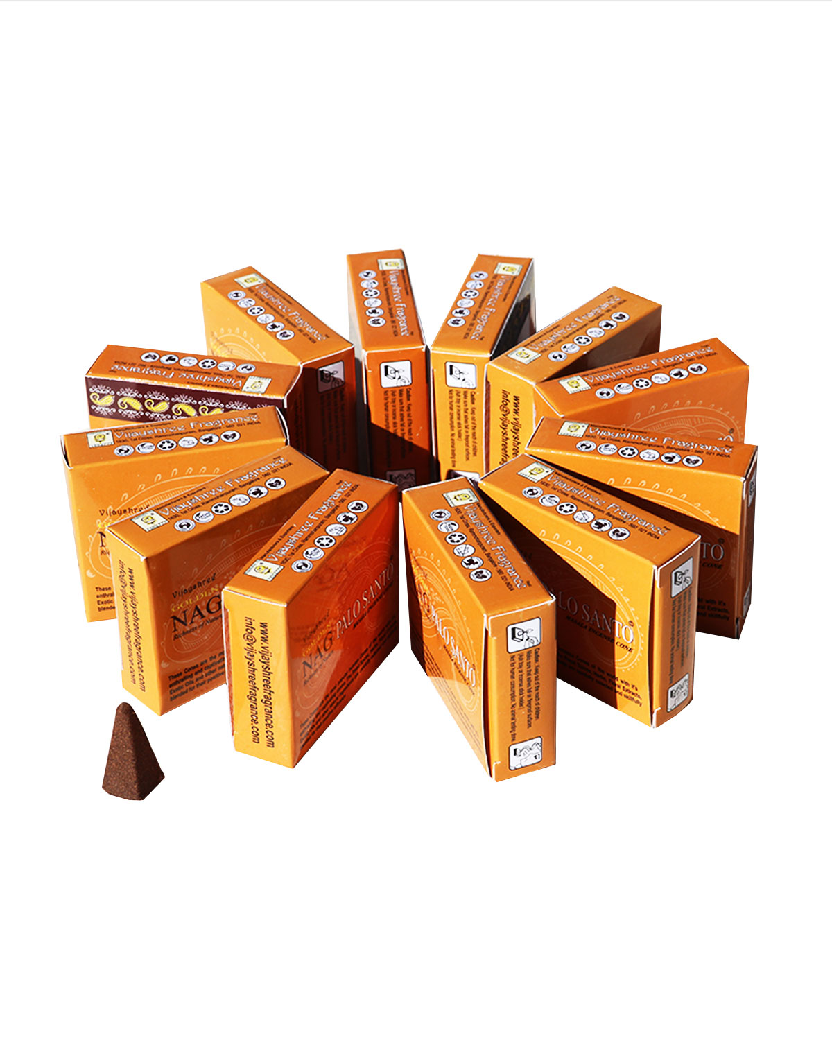 0507_1 INCENSI IN CONO GOLDEN NAG PALO SANTO