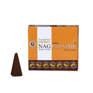 INCENSI IN CONO GOLDEN NAG PALO ( 1 scatolina x 10 coni )