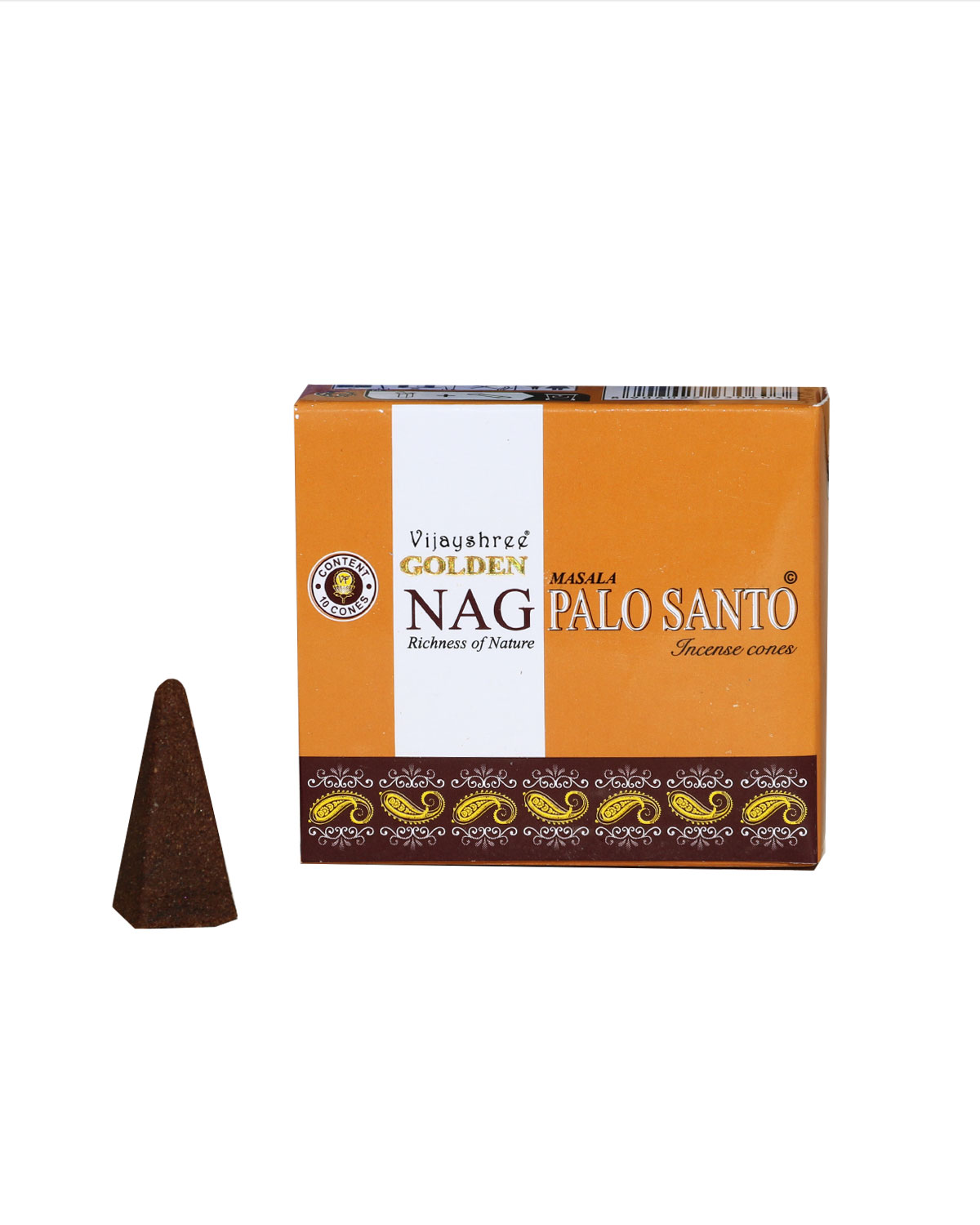 5631 INCENSI IN CONO GOLDEN NAG PALO ( 1 scatolina x 10 coni )