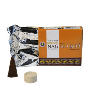 INCENSI IN CONO GOLDEN NAG PALO ( 1 scatolina x 10 coni )
