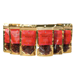 INCENSO IN GRANI MIRRA LINEA PROFUMI PREZIOSI (6 p.oro x gr. 40 )