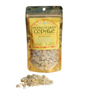 INCENSO IN GRANI COPALE LINEA PROFUMI PREZIOSI (6 p.oro x gr. 40 )