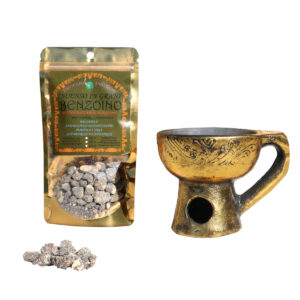 INCENSO IN GRANI BENZOINO LINEA PROFUMI PREZIOSI (6 p.oro x gr. 40 )