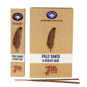 INCENSI GREEN TREE NATIVE SOUL SMUDGE PALO SANTO & DESERT SAGE ( conf. 12 box x 15 gr. )