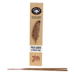 INCENSI GREEN TREE NATIVE SOUL SMUDGE PALO SANTO & DESERT SAGE  ( 1 pacchetto x 15 gr. )