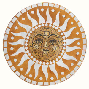 SOLI DA MURO ROTONDI CON SPECCHIETTI CM 30