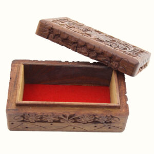 Scatolina In Legno UNICEF Con Magnete E Logo – Portaconfetti Solidale Per Eventi, Matrimoni E Battesimi (Misure: 7x6x4,5 Cm)
