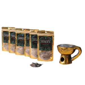 INCENSO IN GRANI STORACE LINEA PROFUMI PREZIOSI (6 p.oro x gr. 30 )