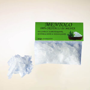 MENTOLO IN SCAGLIE (MENTA CRISTALLIZZATA ( 6 pkt x 20 gr. )