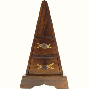 PIRAMIDE PORTAGIOIE TRIBALE 40 CM