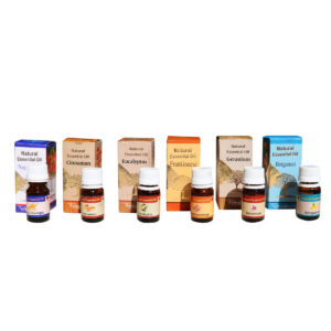 OLI ESSENZIALI NATURALI GUSTI ASSORTITI  ( conf. di  6 bottigliette x 10 ml )