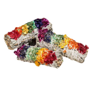 SMUDGE DI SALVIA BIANCA CON VERBASCO 7 CHAKRA