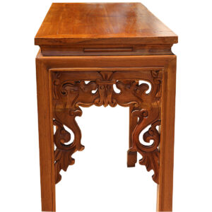CONSOLLE IN TEAK INTAGLIATA PICCOLA