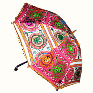 OMBRELLI DECORATIVI IN STOFFA RAJASTANI
