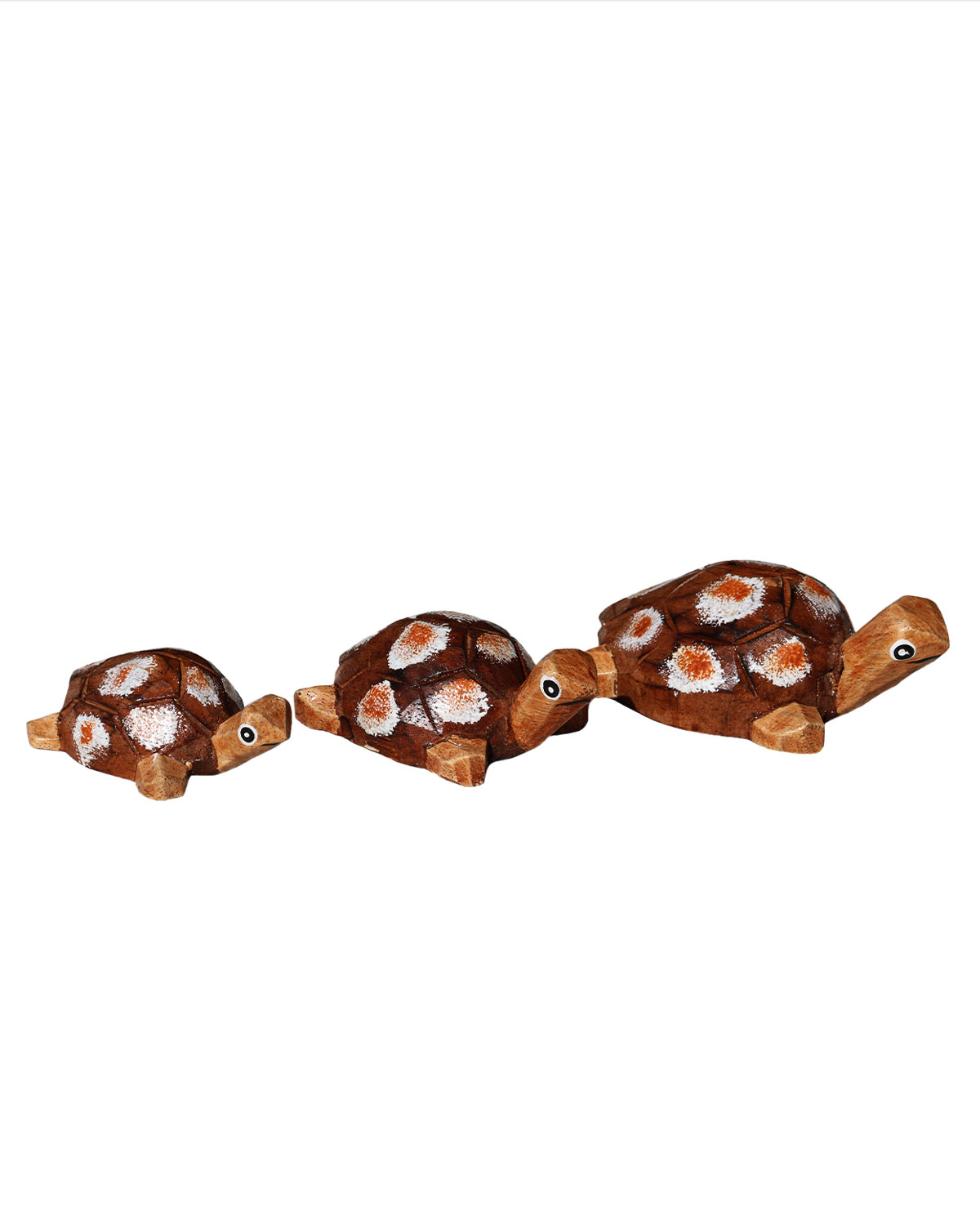 5133_1 TARTARUGHINE DECAPATE CON CERCHIETTI (set 3 pz)