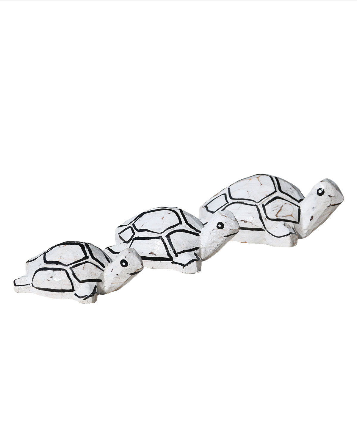 5133_2 TARTARUGHINE DECAPATE CON CERCHIETTI (set 3 pz)
